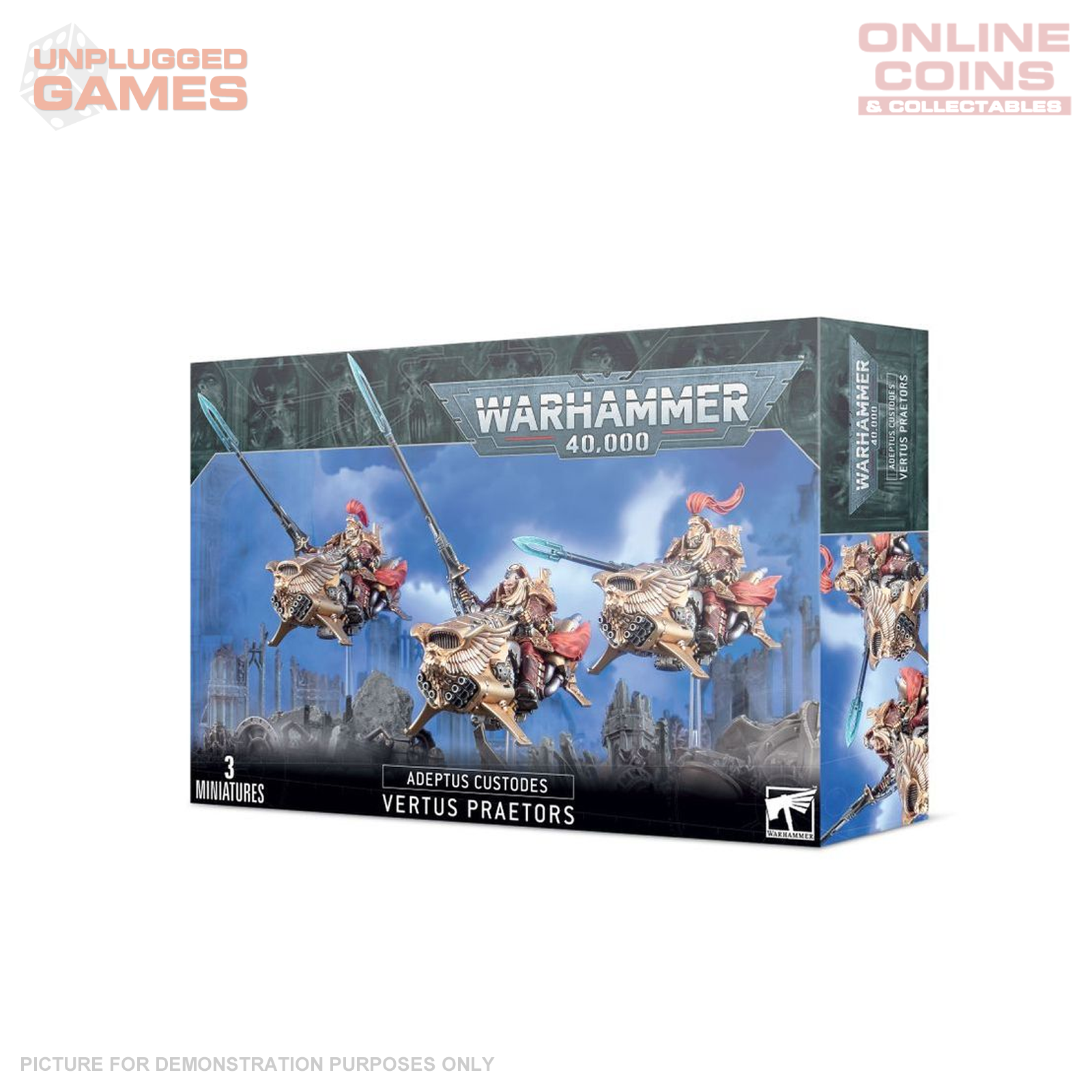 Warhammer 40,000 - Adeptus Custodes Vertus Praetors